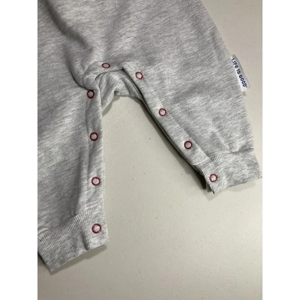 Life Is Good Infant Boys Holiday Christmas 2-Piece Set‎ Size 0-3 Months